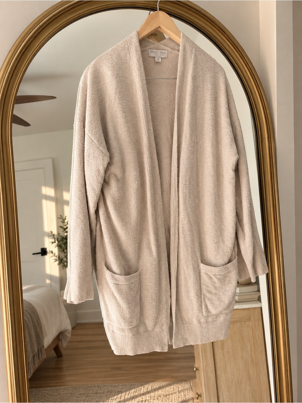 Barefoot Dreams Warm Fuzzy Cardigan Cozy Chic Lite